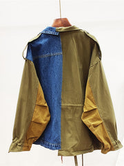 Load image into Gallery viewer, High Quality Vintage Patchwork Jacket