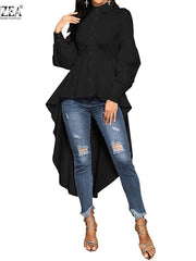 Load image into Gallery viewer, Ruffled Long Sleeve Top