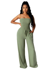 Load image into Gallery viewer, Tube Top Jumpsuit