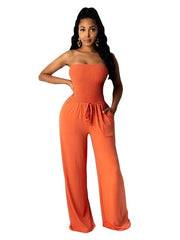 Load image into Gallery viewer, Tube Top Jumpsuit