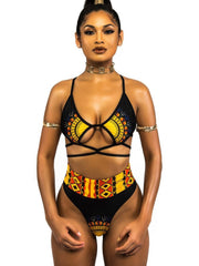 Load image into Gallery viewer, Ethnic Print Bikini