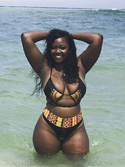 Load image into Gallery viewer, Ethnic Print Bikini