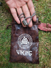 Load image into Gallery viewer, Vikings Hammer Pendant Necklace