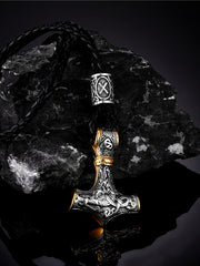 Load image into Gallery viewer, Vikings Hammer Pendant Necklace