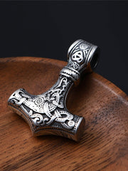 Load image into Gallery viewer, Vikings Hammer Pendant Necklace