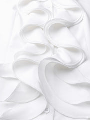 Load image into Gallery viewer, Long Sleeves Ruffled Blouse