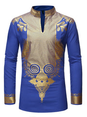 Load image into Gallery viewer, Dashiki Print Shirt
