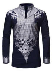 Load image into Gallery viewer, Dashiki Print Shirt