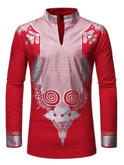 Load image into Gallery viewer, Dashiki Print Shirt