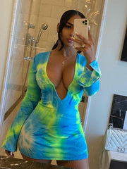 Load image into Gallery viewer, Deep V Neck Dress