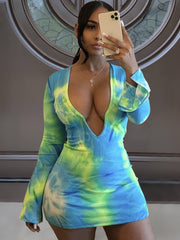 Load image into Gallery viewer, Deep V Neck Dress