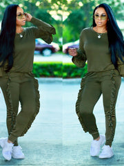 Load image into Gallery viewer, Ruffle Two Piece Set