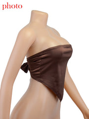 Load image into Gallery viewer, Satin Scarf Top