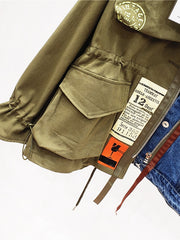 Load image into Gallery viewer, High Quality Vintage Patchwork Jacket