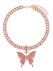 Load image into Gallery viewer, Butterfly Pendant Necklace