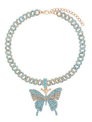 Load image into Gallery viewer, Butterfly Pendant Necklace