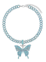 Load image into Gallery viewer, Butterfly Pendant Necklace