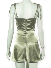 Load image into Gallery viewer, Front Lace-up Dress