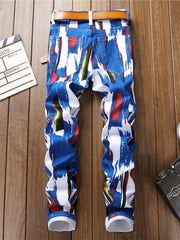 Load image into Gallery viewer, Multi-colored Jeans