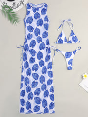 Load image into Gallery viewer, Sheer Dress With Bikini