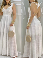 Load image into Gallery viewer, V-Neck Maxi Dress