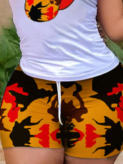 Load image into Gallery viewer, Sleeveless Top & Drawstring Shorts