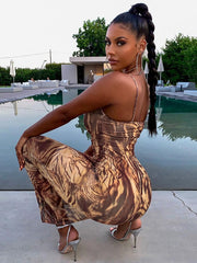 Load image into Gallery viewer, Spaghetti Strap Long Dress