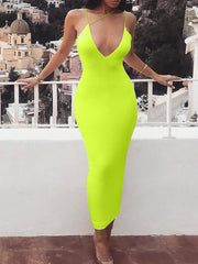 Load image into Gallery viewer, Long Bodycon Dress