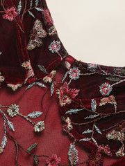 Load image into Gallery viewer, Floral Embroidery Bodysuit