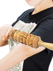 Load image into Gallery viewer, Wooden Roller Body Massage