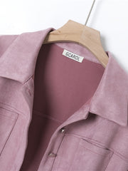 Load image into Gallery viewer, Long Sleeve Velvet Shirt & Pants