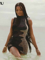 Load image into Gallery viewer, See-Through Dress