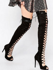 Load image into Gallery viewer, Knee-High Boots