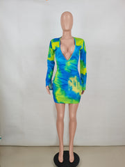 Load image into Gallery viewer, Deep V Neck Dress