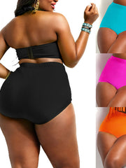 Load image into Gallery viewer, High Waist Swim Shorts