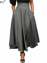 Load image into Gallery viewer, Long Skirt With Pockets