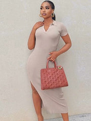 Load image into Gallery viewer, Long Bodycon Dress