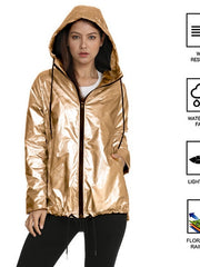 Load image into Gallery viewer, Metallic Color Jacket