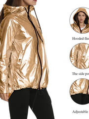 Load image into Gallery viewer, Metallic Color Jacket