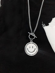 Load image into Gallery viewer, Emoji Face Pendant Necklace