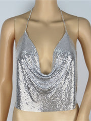 Load image into Gallery viewer, Metallic Tank Tops