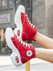 Load image into Gallery viewer, Canvas High Tops