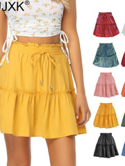 Load image into Gallery viewer, High Waist Mini Skirts