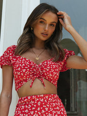 Load image into Gallery viewer, Floral Top & Skirt