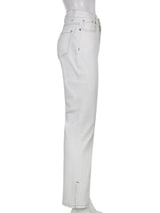 Load image into Gallery viewer, White Denim Jeans