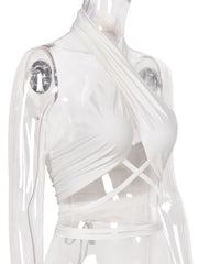 Load image into Gallery viewer, Criss-cross Halter Top