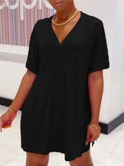 Load image into Gallery viewer, V-Neck T-Shirt & Shorts