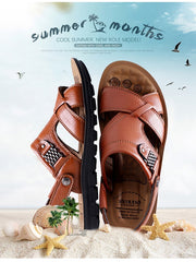 Load image into Gallery viewer, Leather Sandals