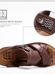 Load image into Gallery viewer, Leather Sandals
