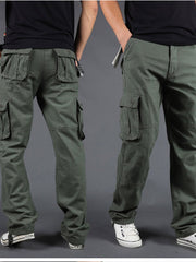 Load image into Gallery viewer, Cargo Pants With Side Pockets